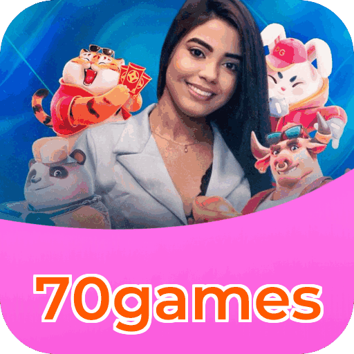 Catálogo de jogos 70games com fornecedores Pragmatic Play, Evolution, NetEnt